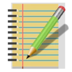 Logo of Quick Notepad Notes android Application 